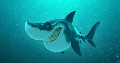Shark Cartoon - Animation Ready preview image